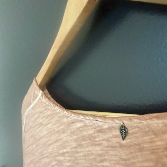 Nile Atelier XS (oversized) Silk EUC Elegant Rust Floral Women's Blouse - Picture 6 of 10